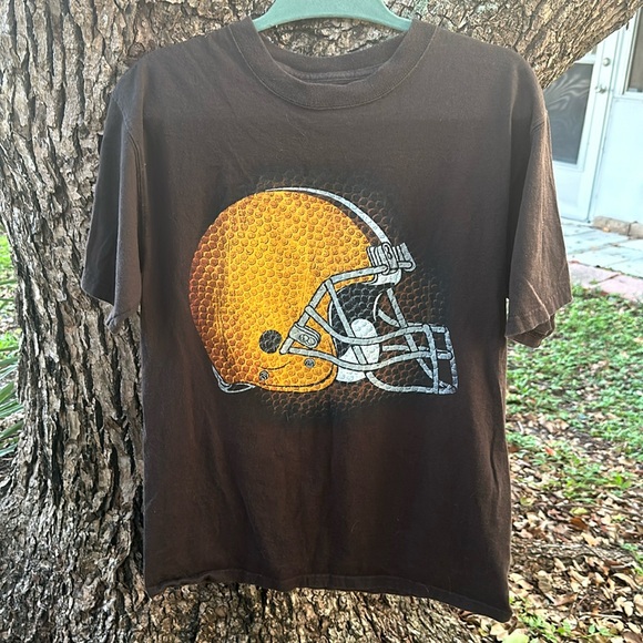 Other - Vintage: Cleveland Browns NFL Brown Tee. Size Medium